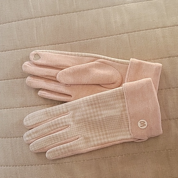 Burberry style screen touch warm gloves - Picture 6 of 10
